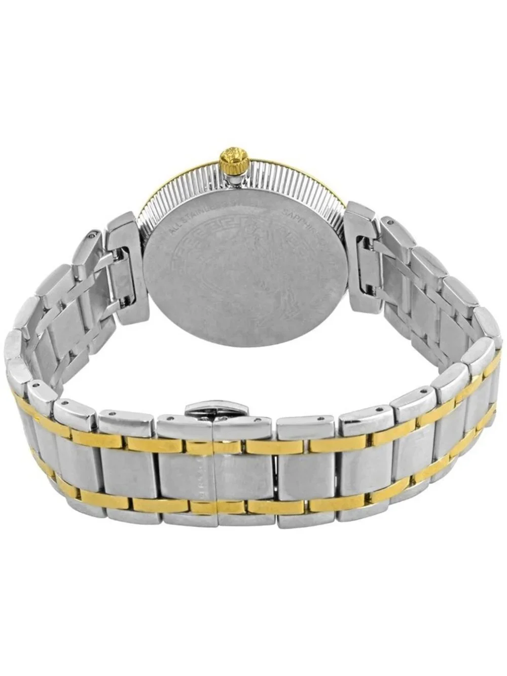 NWT Versace Daphnis Quartz Mother of Pearl Dial Ladies Watch
